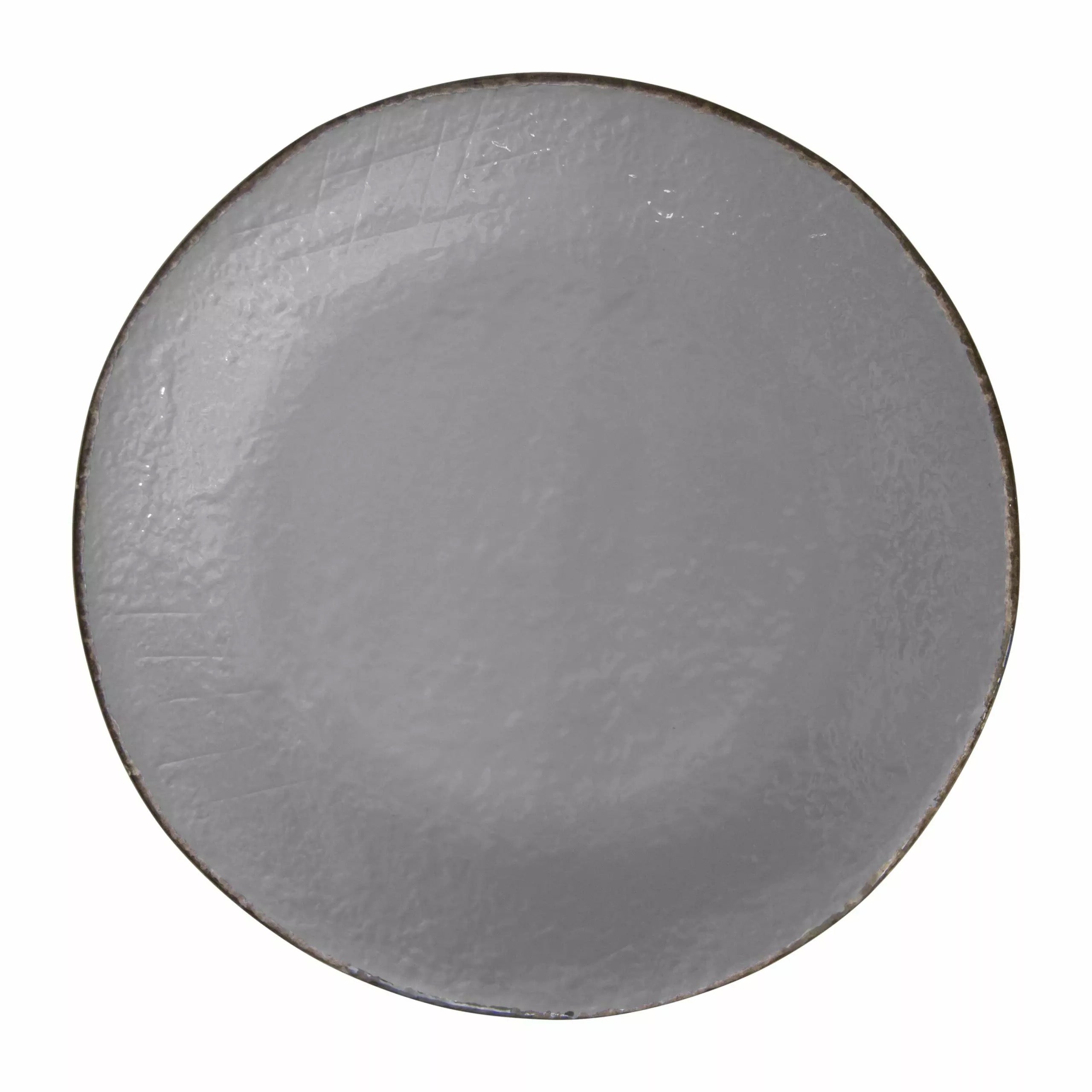 BANDEJA REDONDA ARCUCCI PRETA - Gris